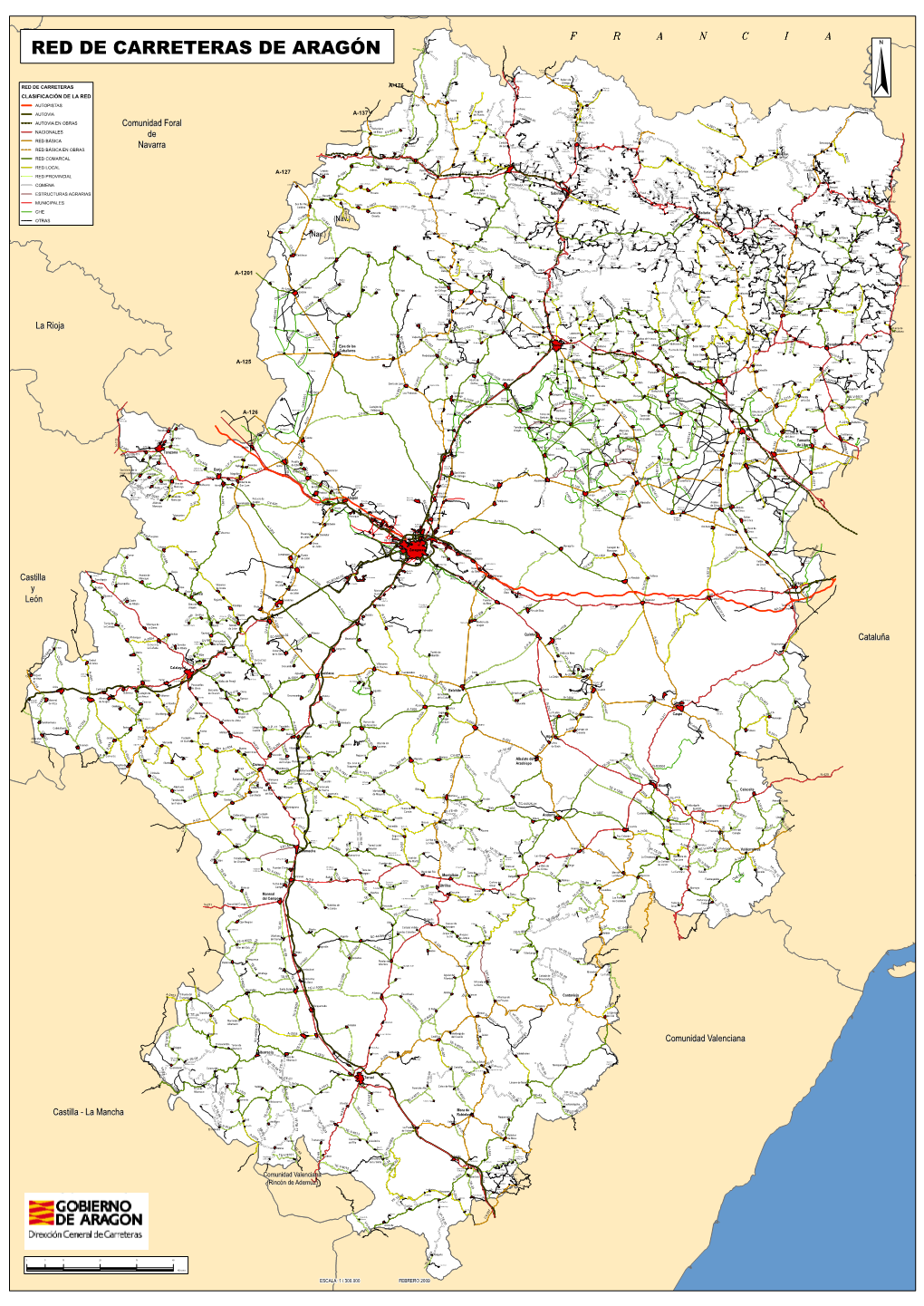 Red De Carreteras De Aragón C S Hf 019 3Aa