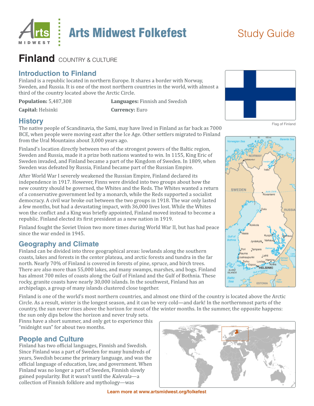 Country and Culture of Finland