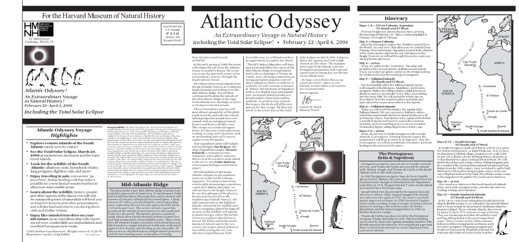 Atlantic Odyssey! Mid-Atlantic Ridge