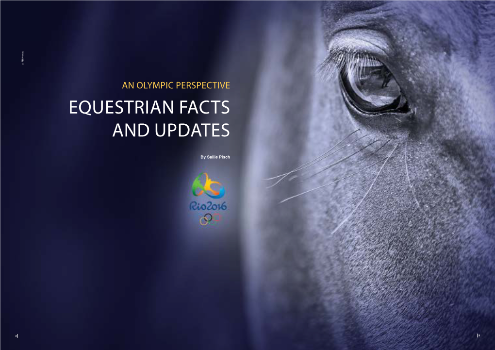 Equestrian Facts and Updates