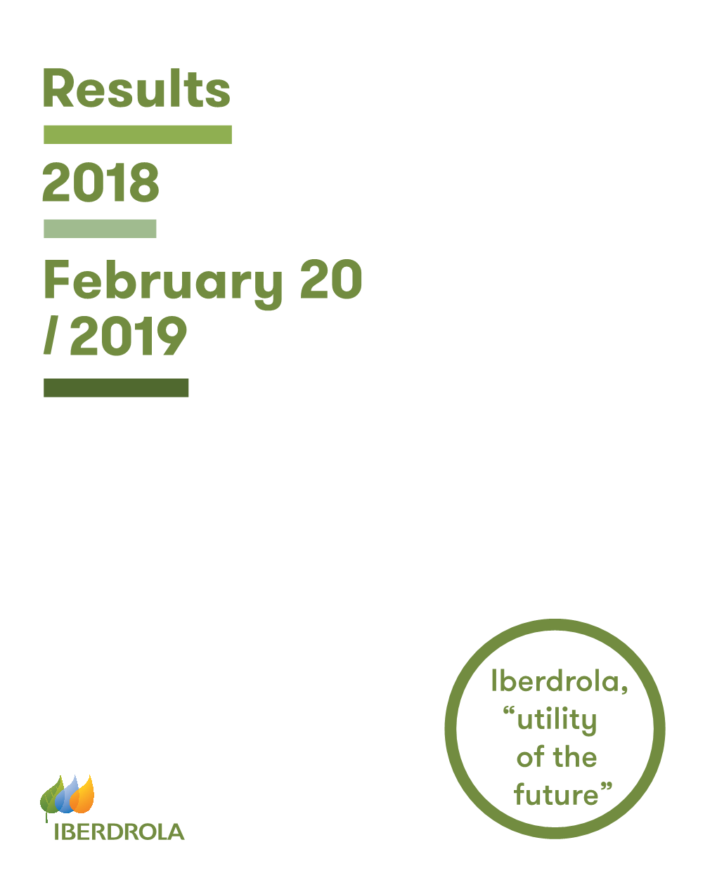 Results 2018 February 20 / 2019