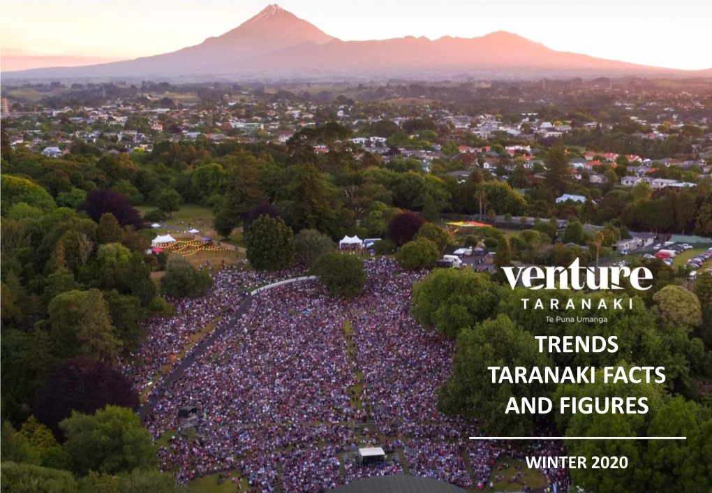 Trends Taranaki Facts and Figures