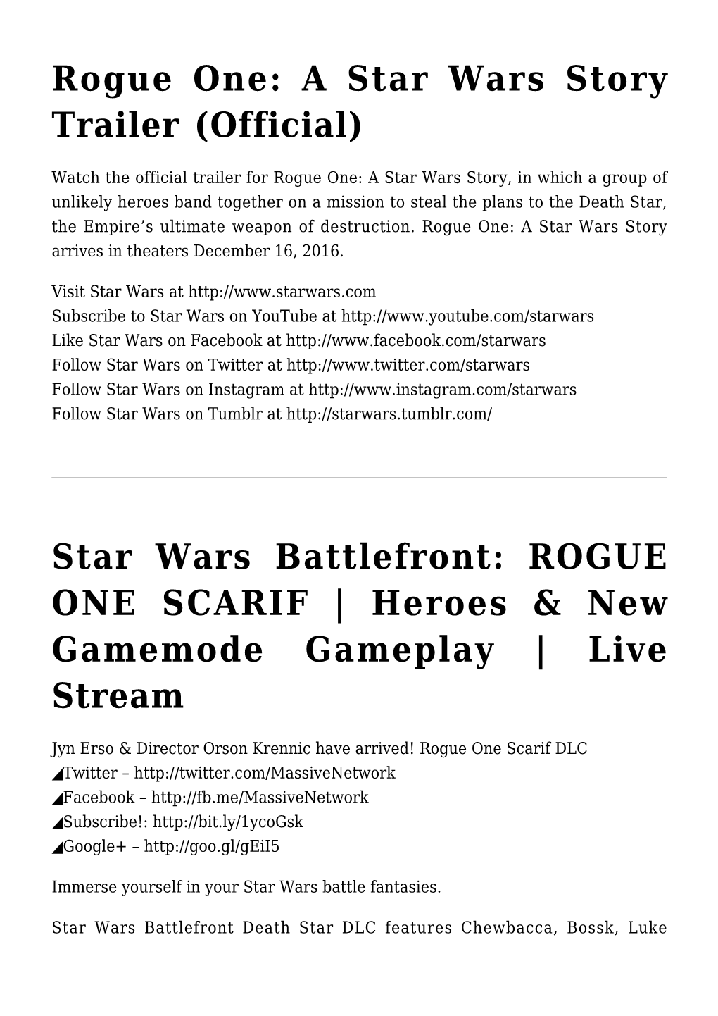 Star Wars Battlefront: ROGUE ONE SCARIF | Heroes & New Gamemode Gameplay | Live Stream