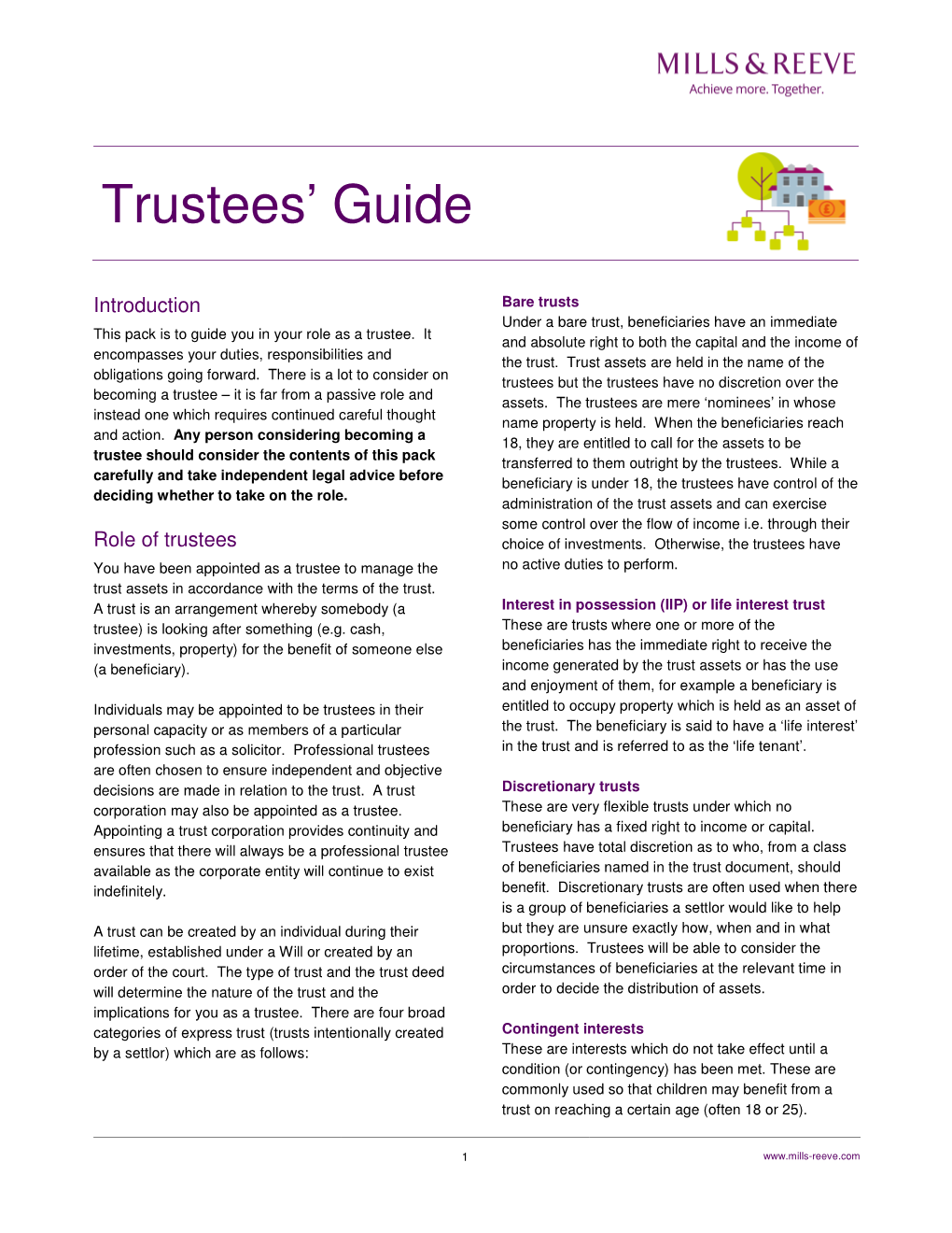 Trustees' Guide