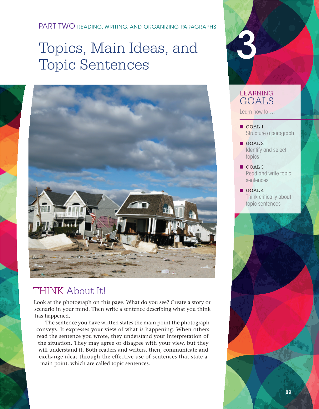 Topics, Main Ideas, and Topic Sentences 3