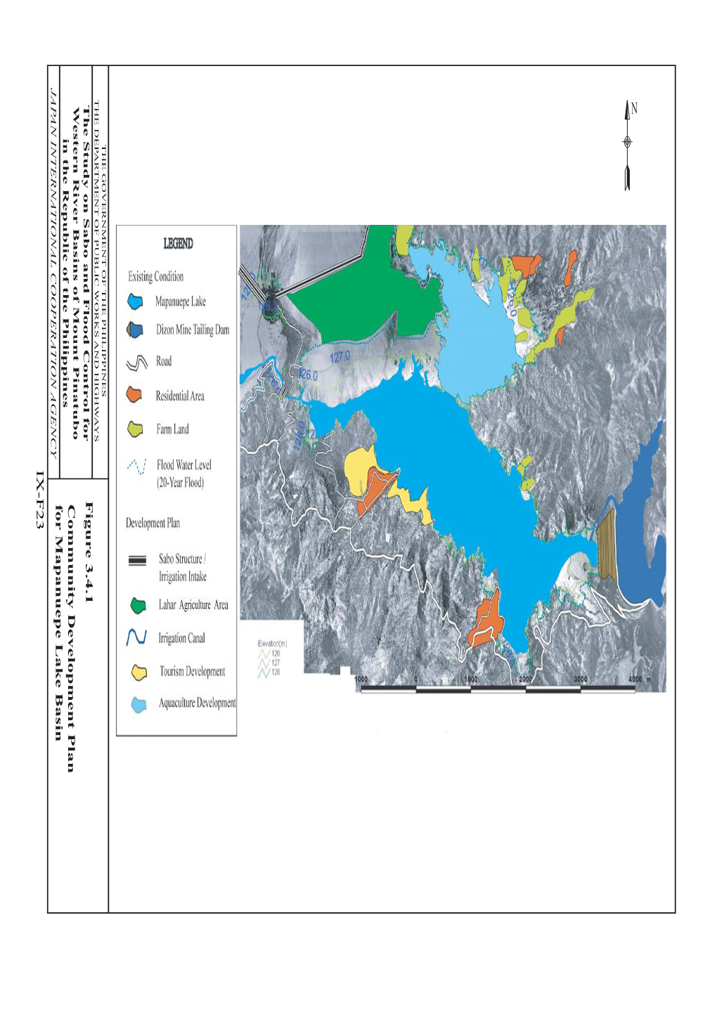 Figure 3.4.1 Community Development Plan for Mapanuepe Lake Basin IX