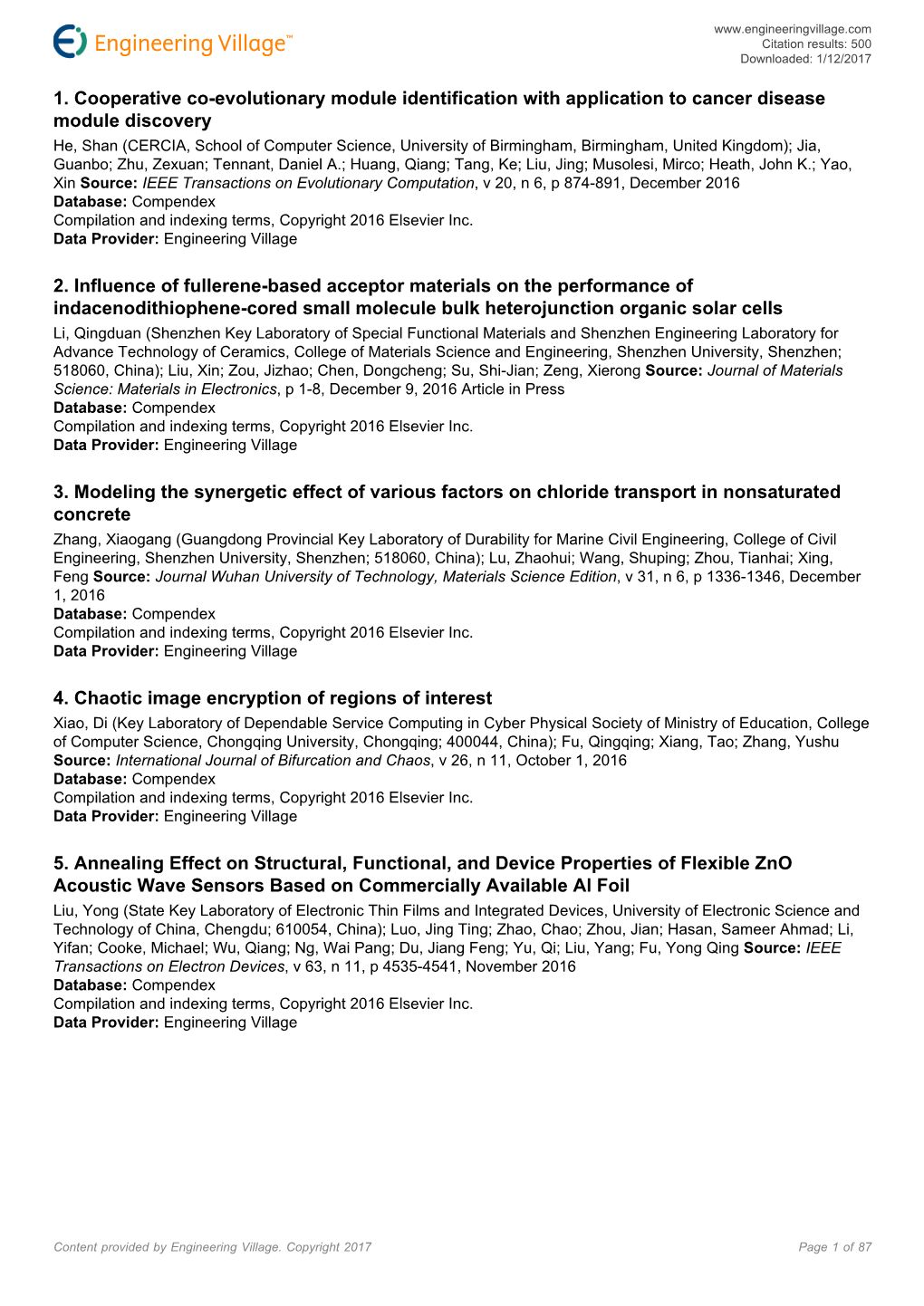 1. Cooperative Co-Evolutionary Module Identification With