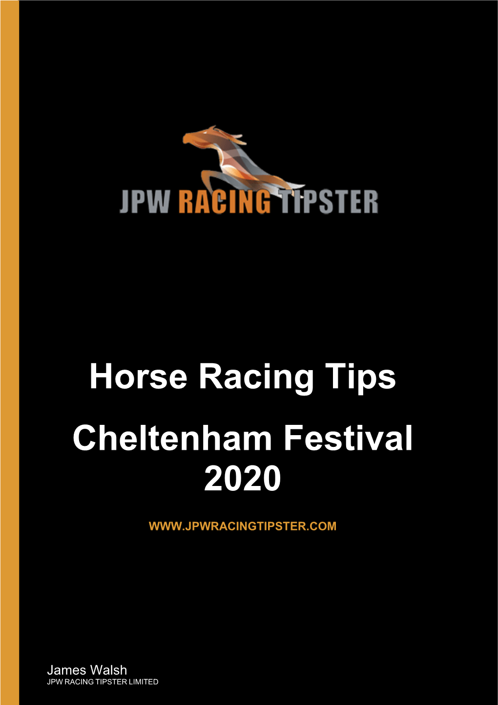Horse Racing Tips Cheltenham Festival 2020