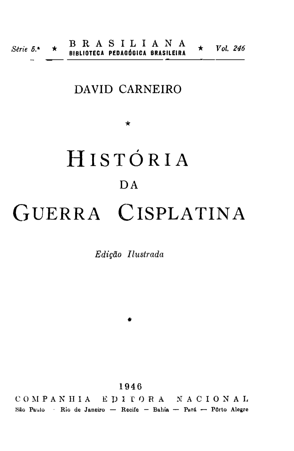 História Guerra Cisplatina