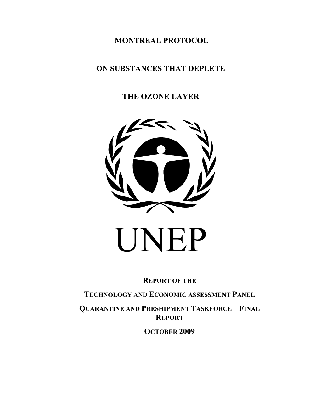 Teap-Qpstf-October2009.Pdf