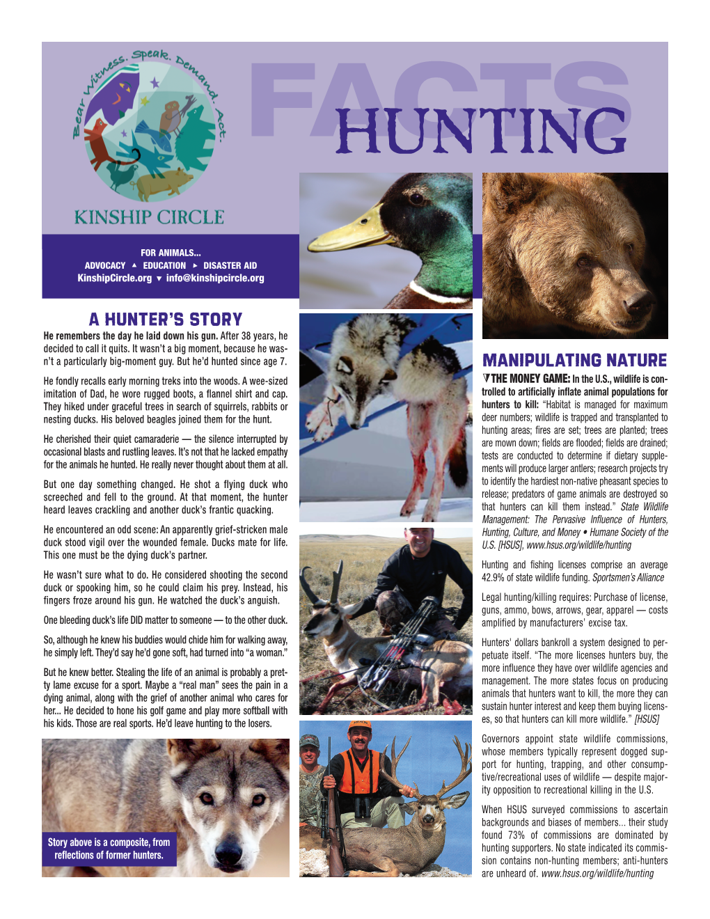 Facts: Hunting