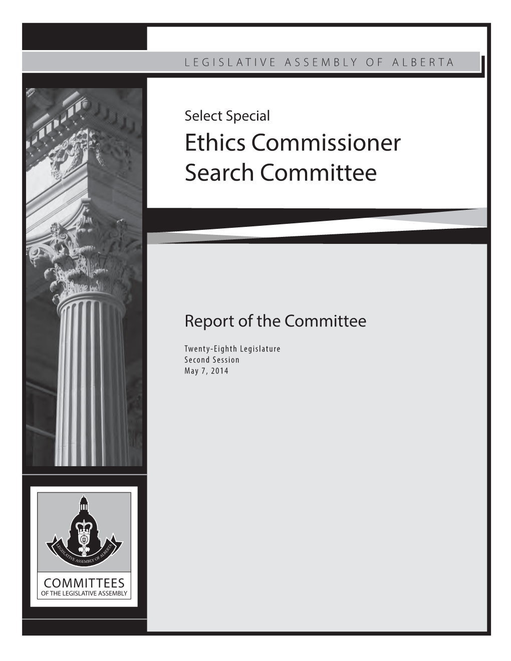 Ethics Commissioner Search Committee
