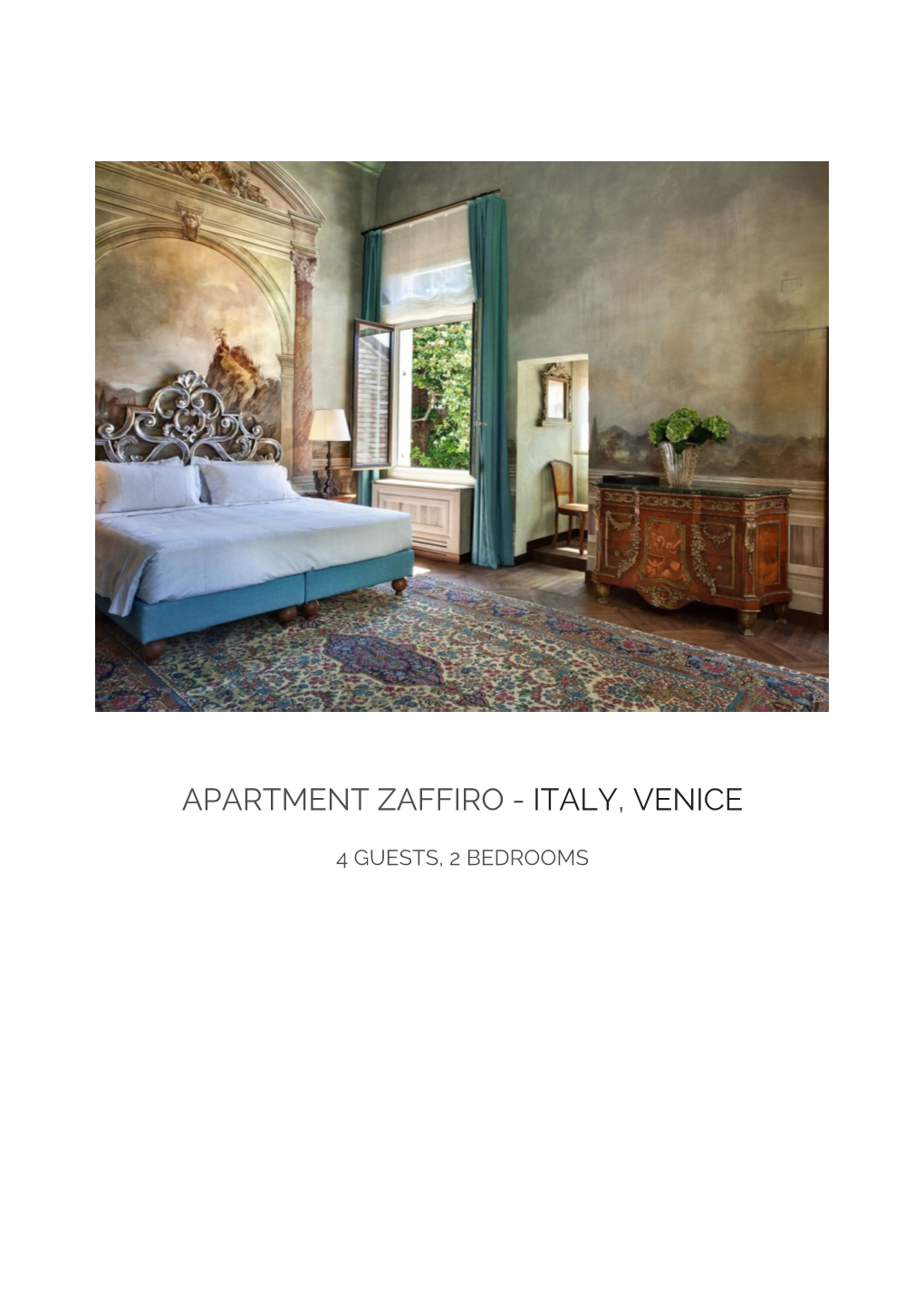 Apartment Zaffiro - Italy, Venice