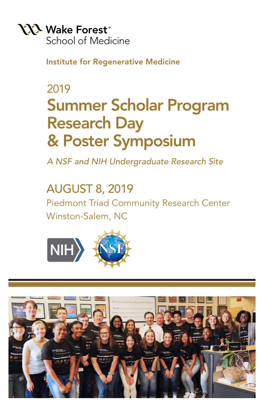 Summer Scholar Research Day Abstracts