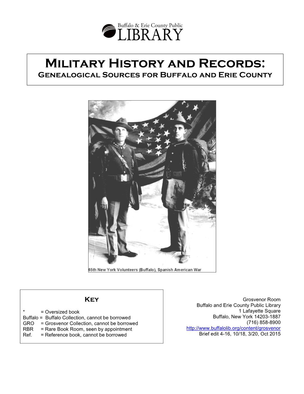 Military History and Records