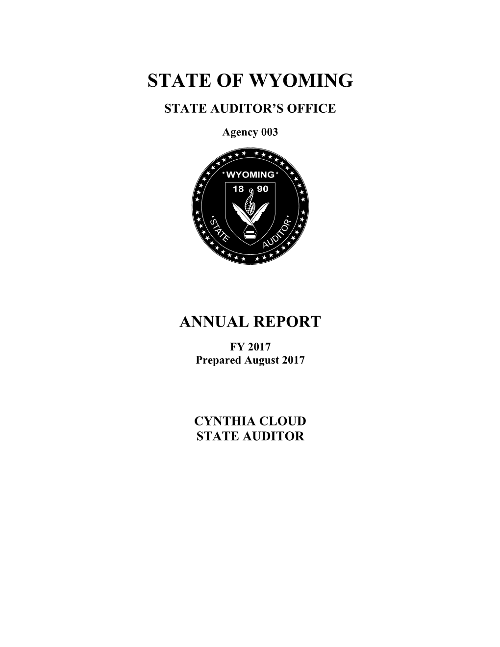 State of Wyoming