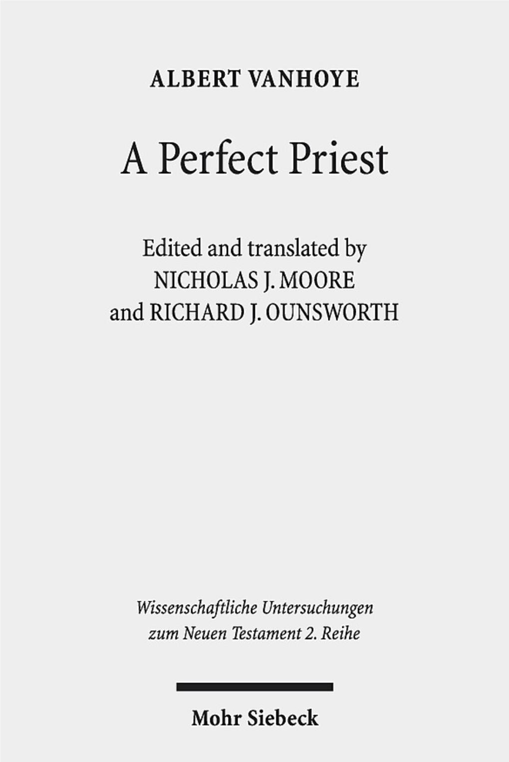 A Perfect Priest