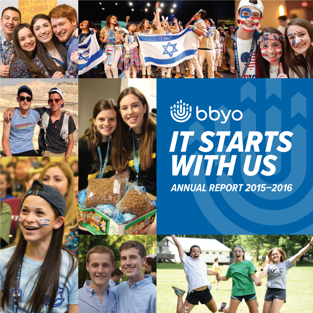 2016 Annual Report 2015-2016 Aza and Bbg Strong