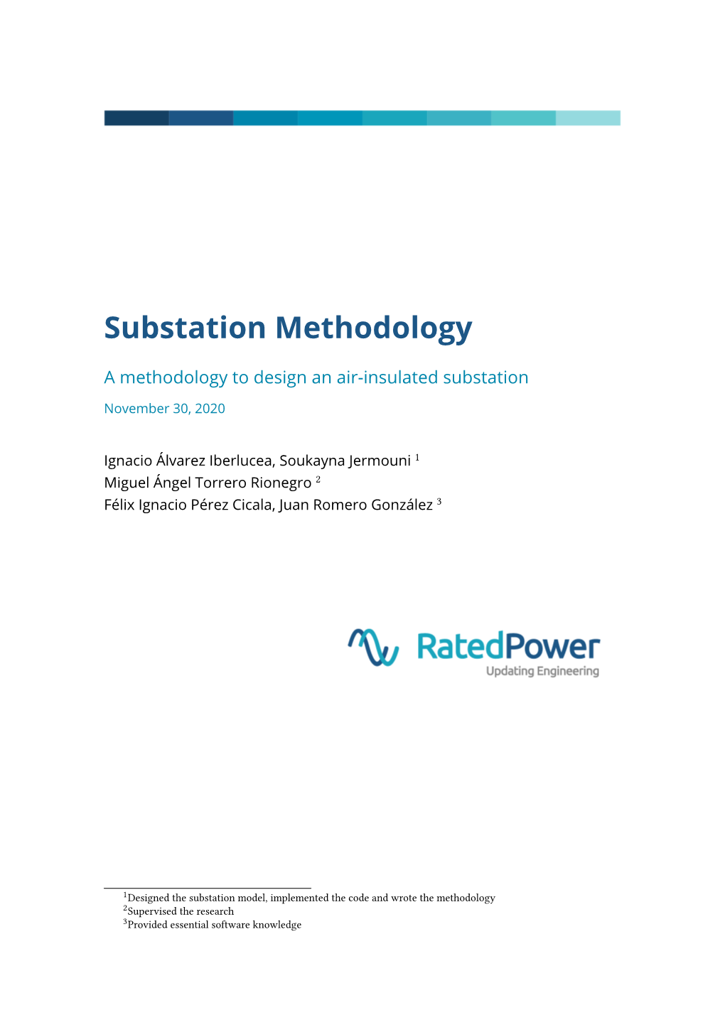 Substation Methodology