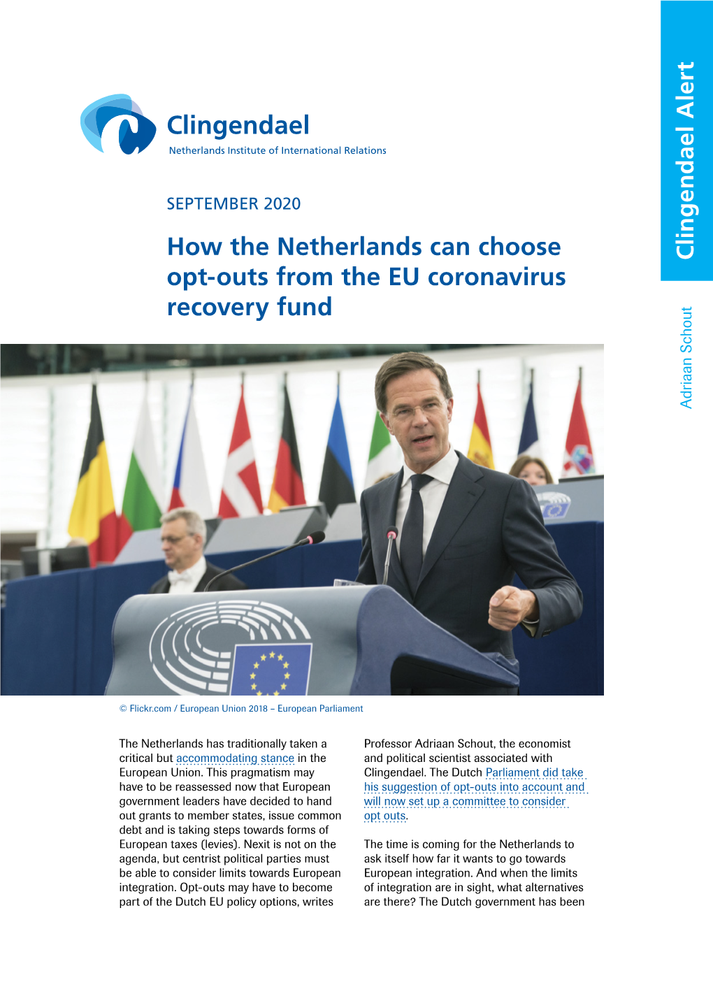 How the Netherlands Can Choose Opt-Outs from the EU Coronavirus