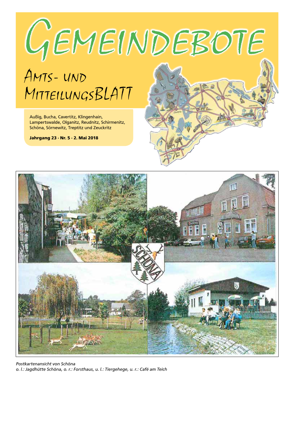 Amts- Und Mitteilungsblatt