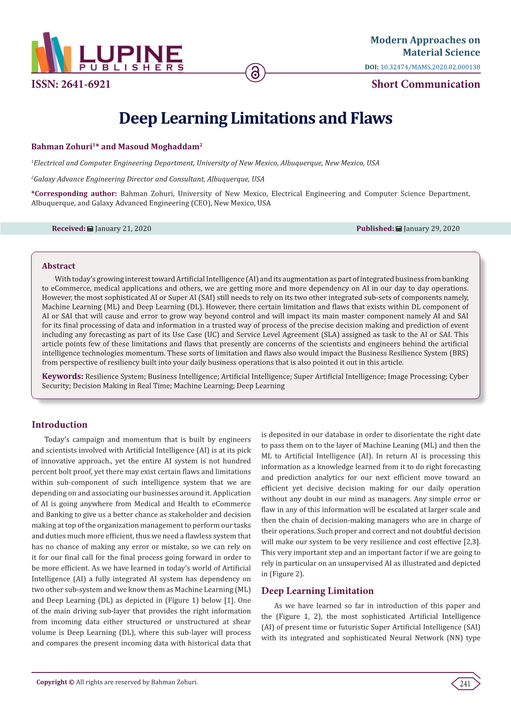 Deep Learning Limitations and Flaws