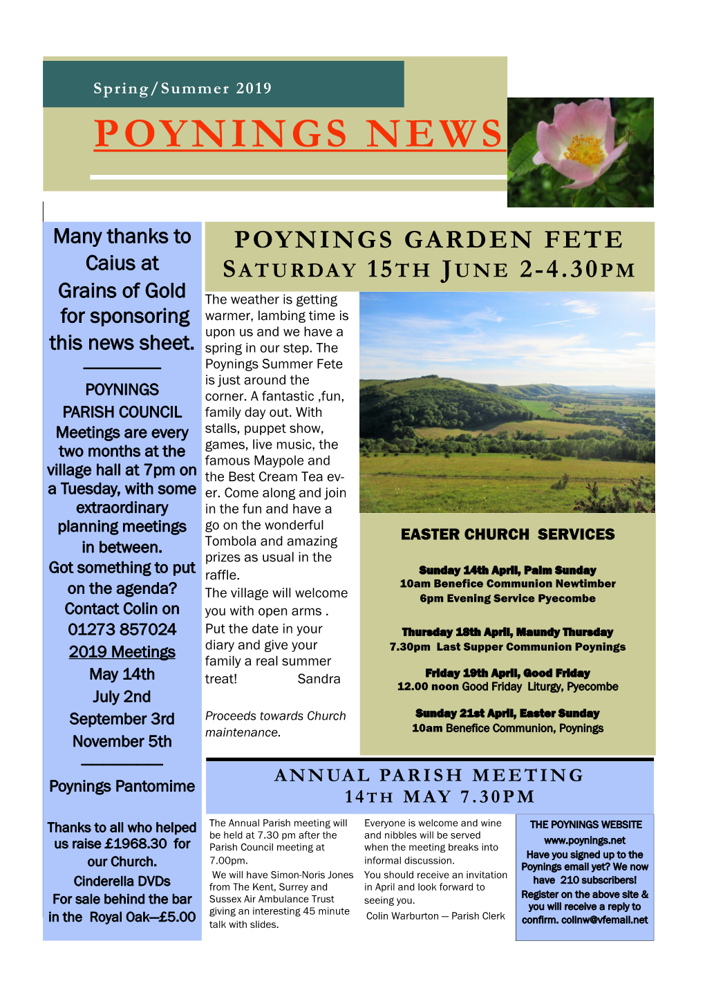 Poynings News