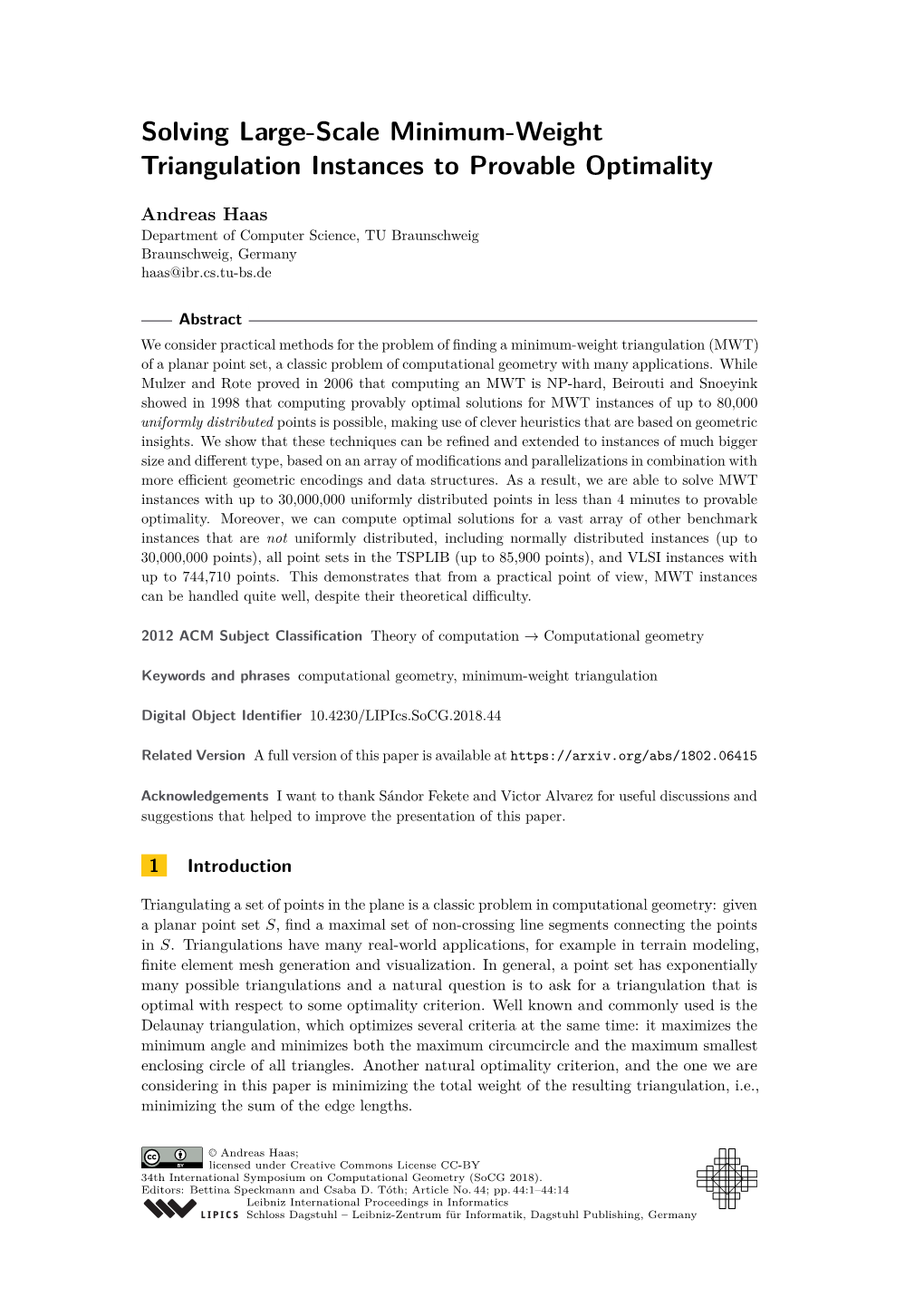 Solving Large-Scale Minimum-Weight Triangulation Instances to Provable Optimality