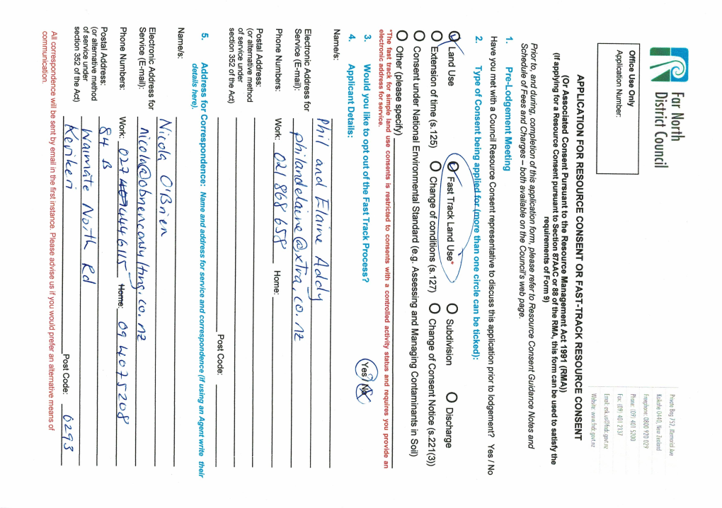 Airport Noise Resource Consent Application Assessment of Environmental Effects