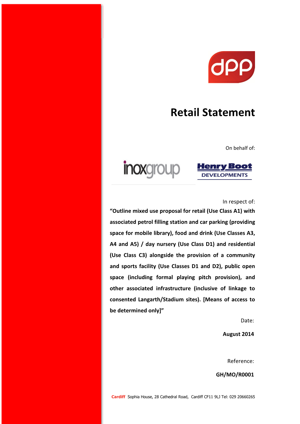 Retail Statement