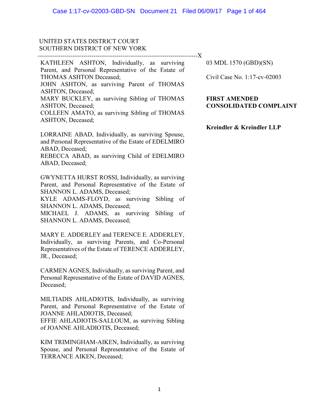 United States District Court Southern District