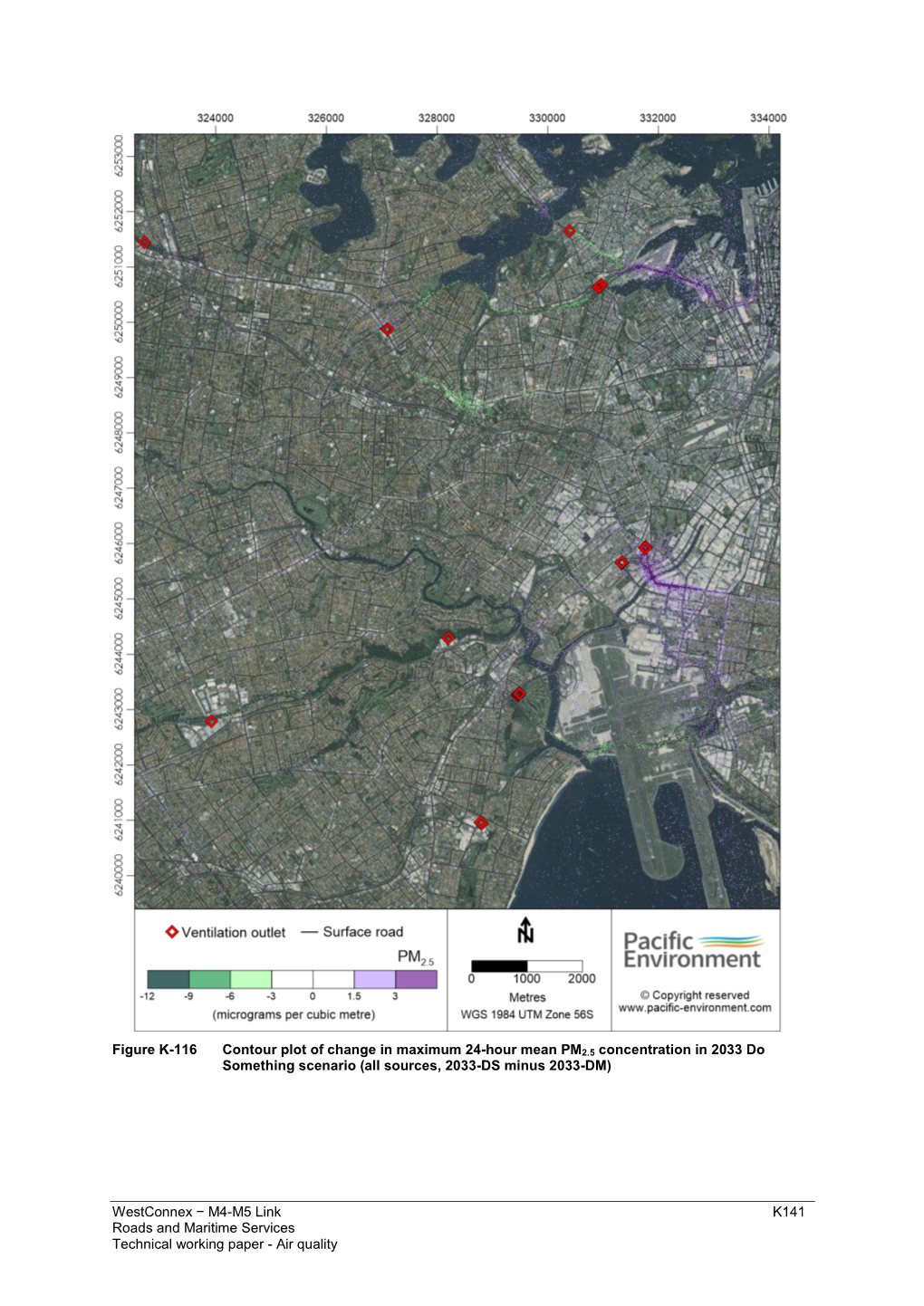 Westconnex − M4-M5 Link K141 Roads and Maritime Services Technical Working Paper - Air Quality