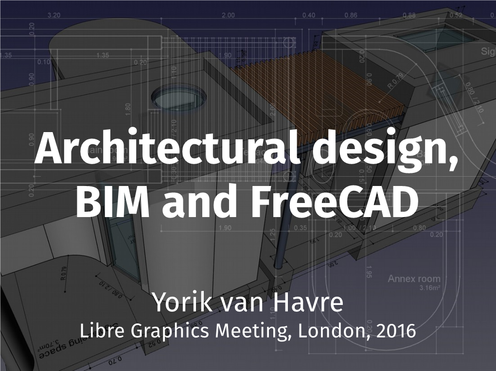 Yorik Van Havre Libre Graphics Meeting, London, 2016
