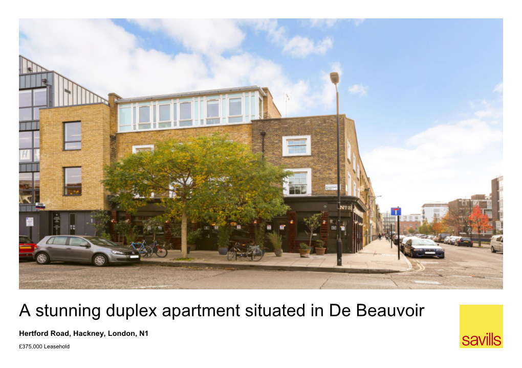 A Stunning Duplex Apartment Situated in De Beauvoir