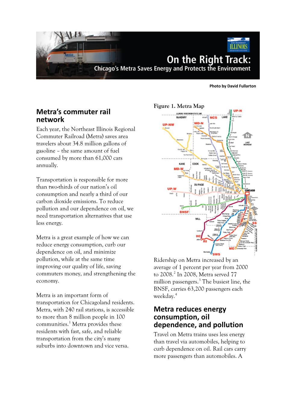 Metra's Commuter Rail Network