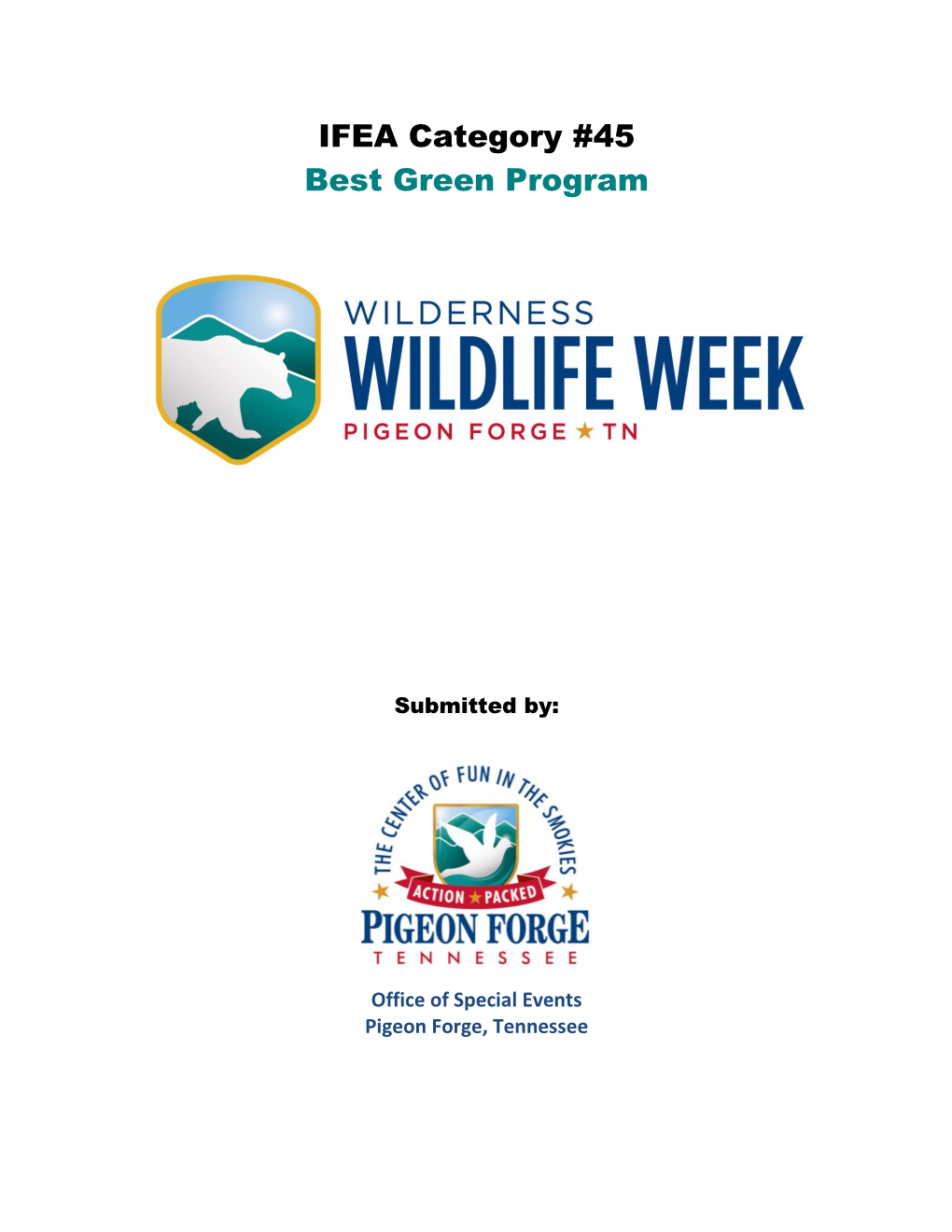 IFEA Category #45 Best Green Program