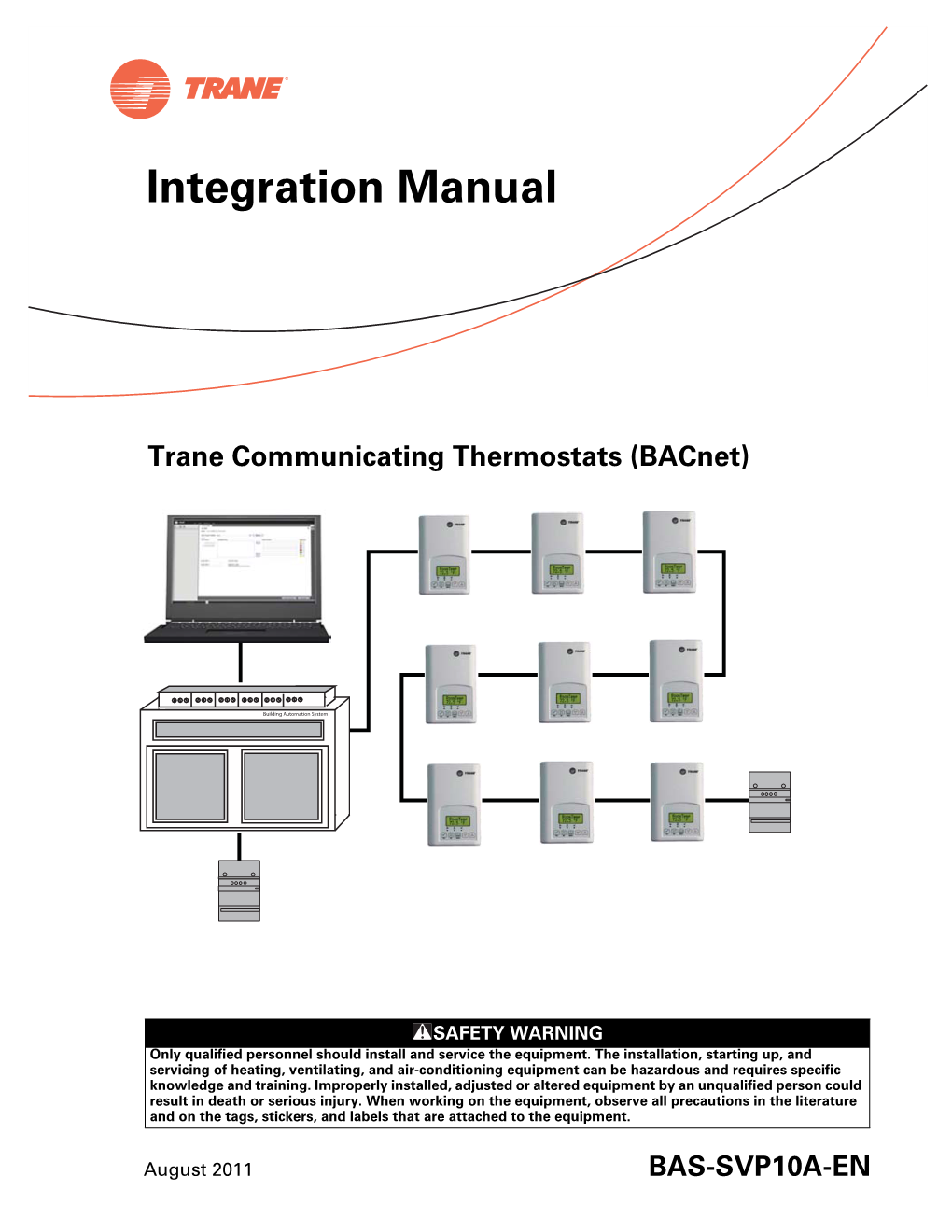 Trane Communicating Thermostats (Bacnet) Integration Manual