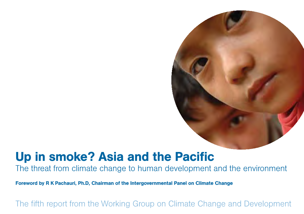 Asia and the Pacific the Threat from Climate Change to Human Development and the Environment