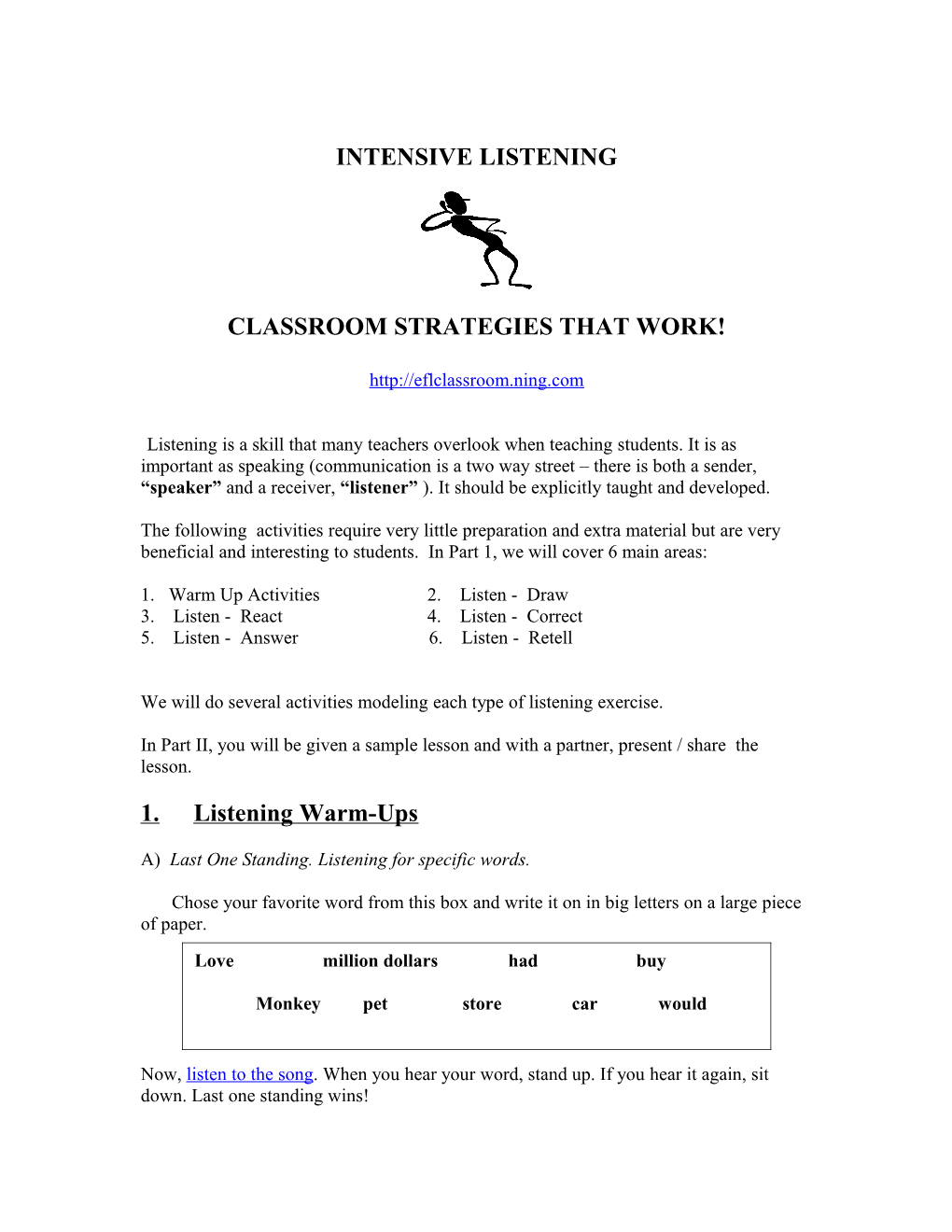 Classroom Strategies That Work!