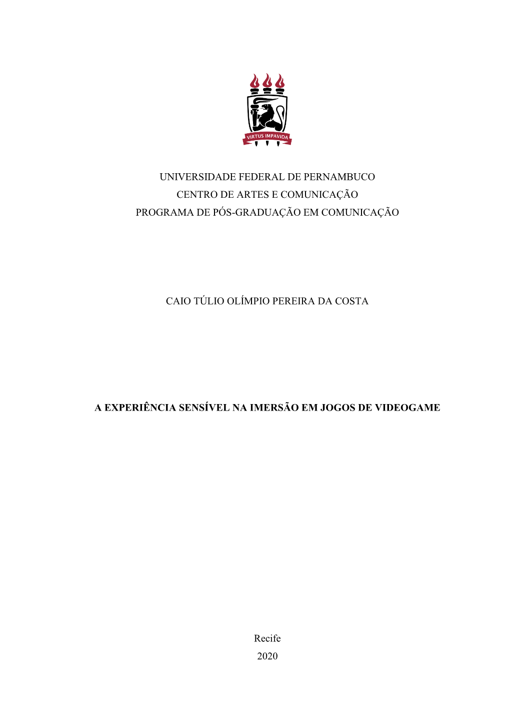 DISSERTAÇÃO Caio Túlio Olímpio Pereira Da Costa.Pdf