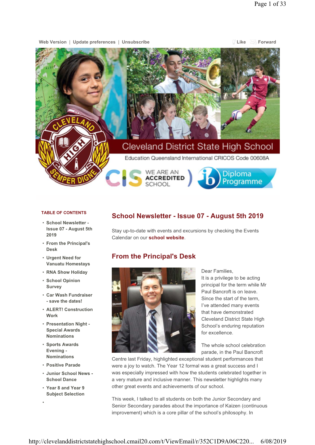 School Newsletter