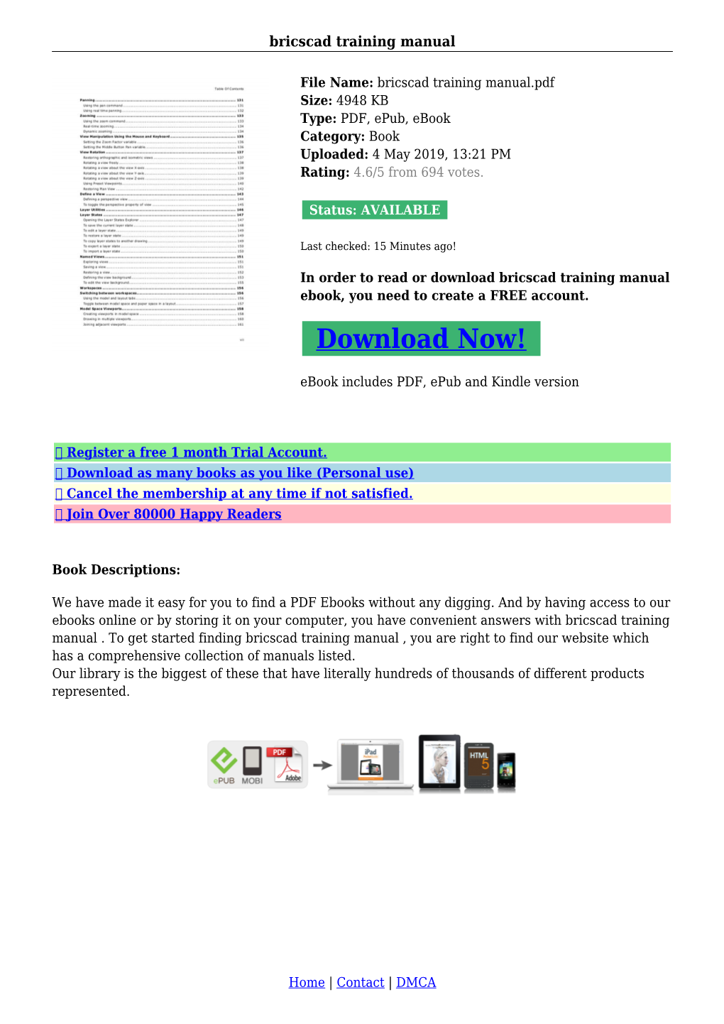 Bricscad Training Manual