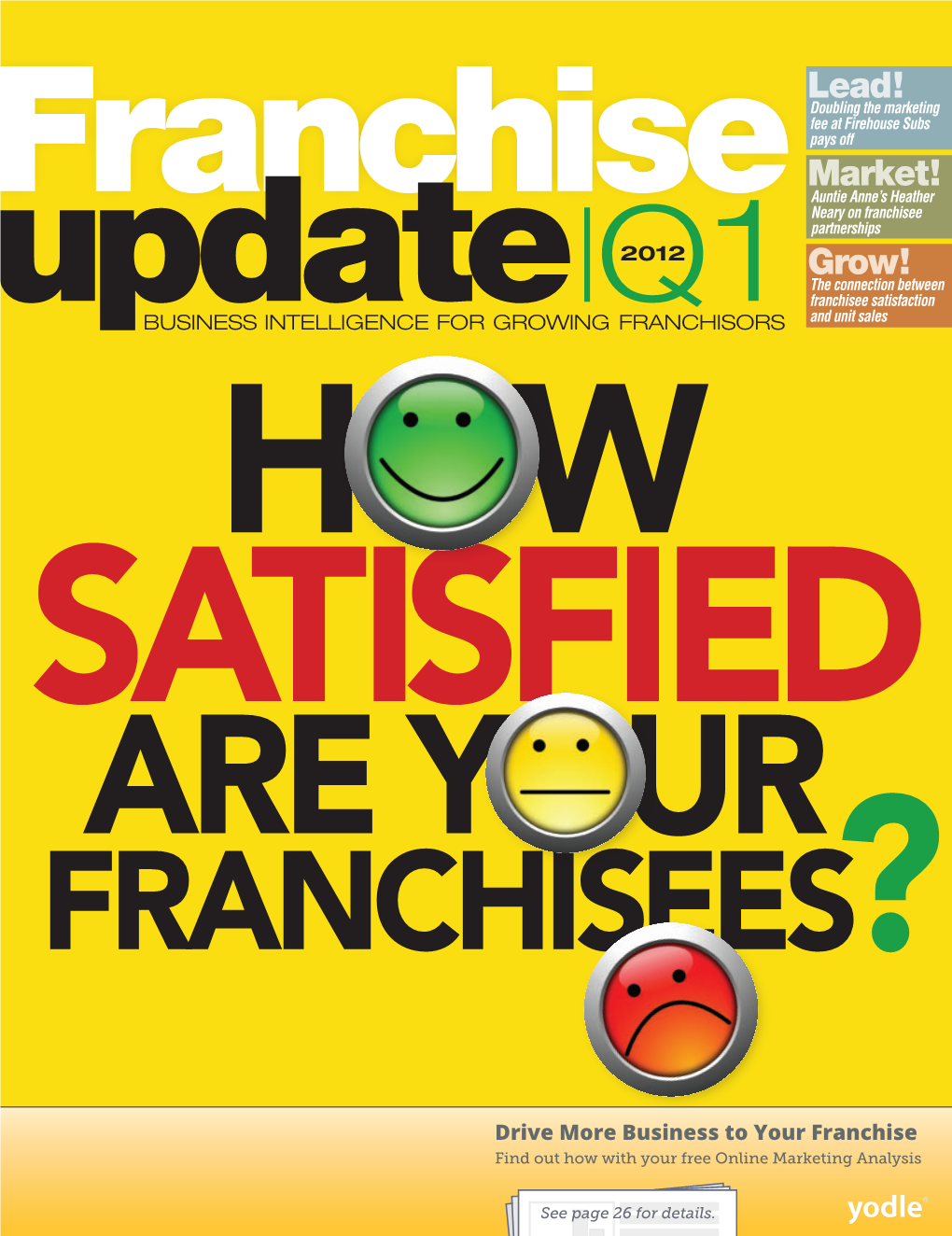 Franchise Update Magzine, 2012 Quarter 1