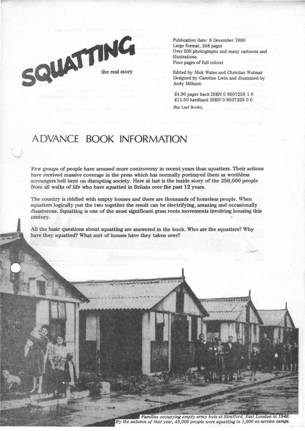 Advance Book Information