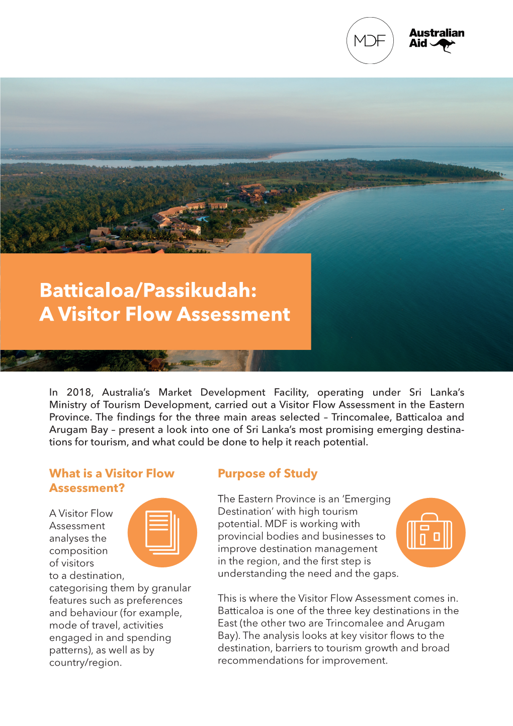 Batticaloa/Passikudah: a Visitor Flow Assessment