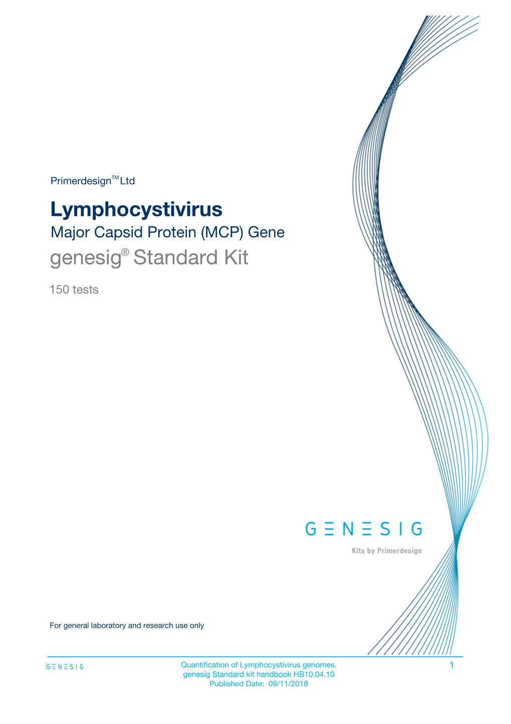 Lymphocystivirus Genesig Standard