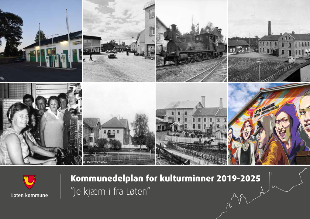 Kommunedelplan for Kulturminner 2019-2025 ”Je Kjæm I Fra Løten” Forord