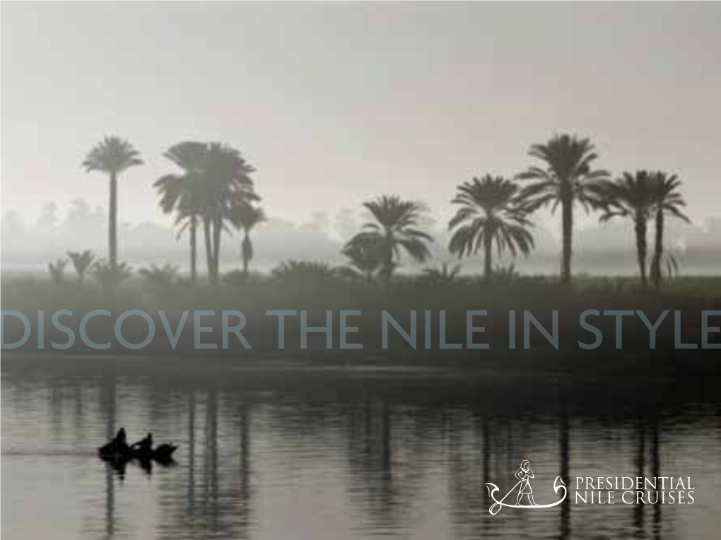 DISCOVER the Nile in Style