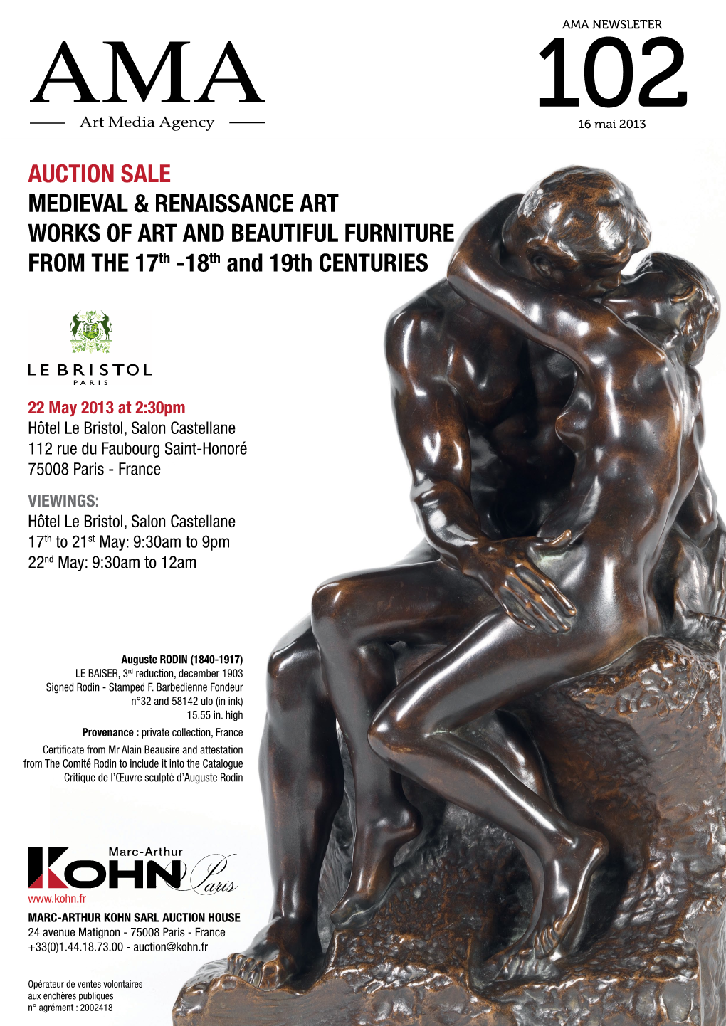 Auction Sale Medieval & Renaissance Art