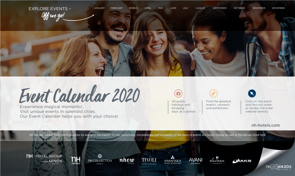 2019 Event Calendar